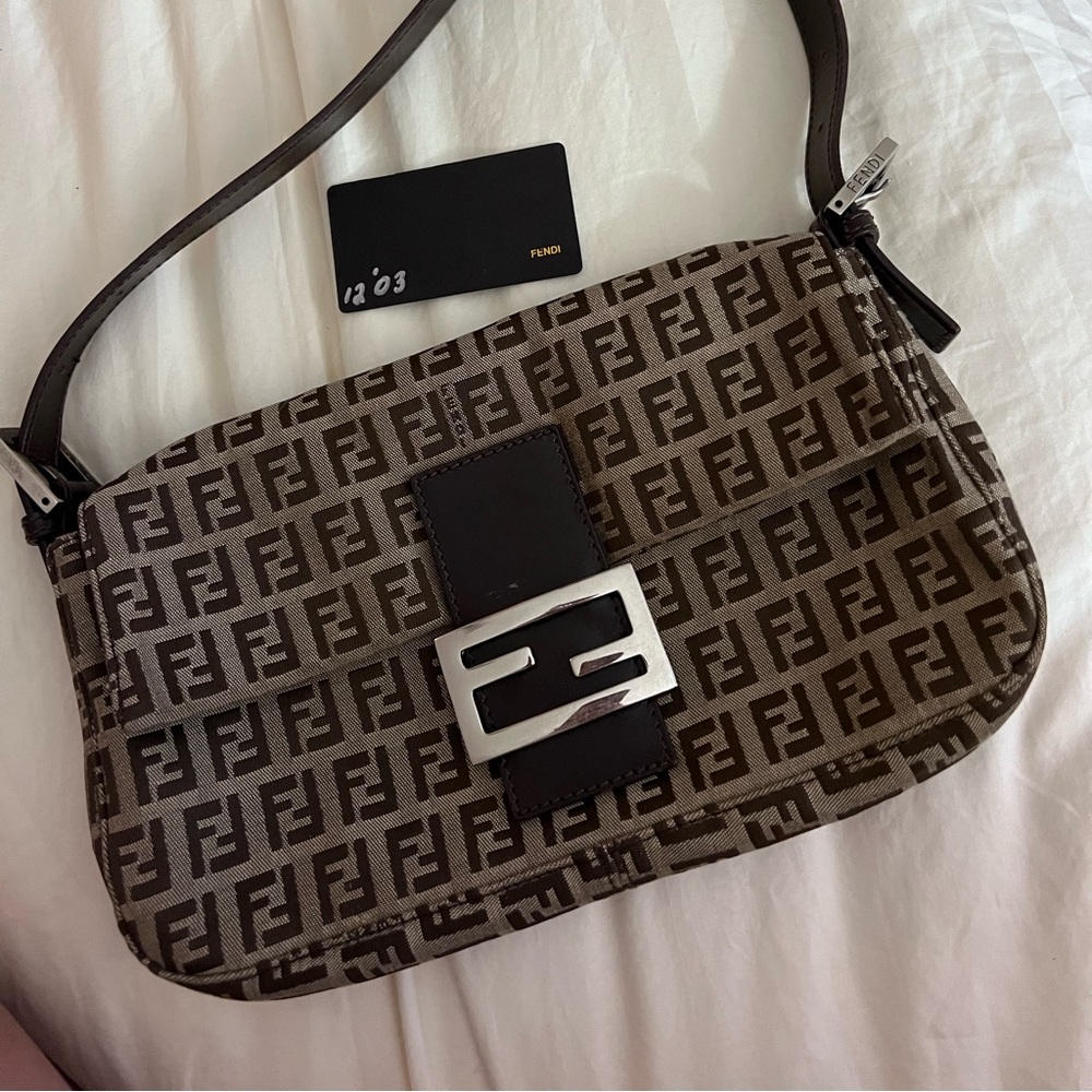 Classic Zucca Fendi baguette